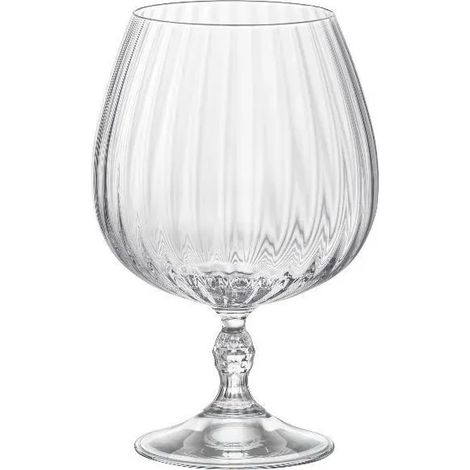 America’s Lot de 6 Verres à Cognac Transparent 65 cl