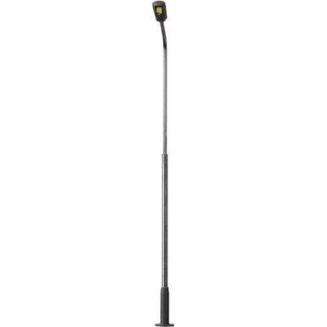 Lampadaire Ferroviaire - Échelle HO 1:87 - LED Blanc 3 V - Pour Maquettes Chemins de Fer - 20 Pièces (1/4)