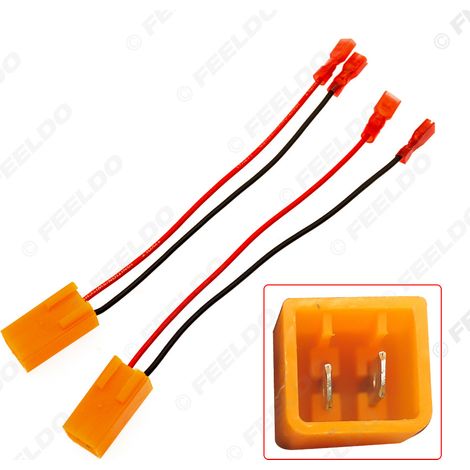 Câble d'enceinte compatible Peugeot, connecteur de conversion pour haut-parleur de voiture, adaptateur de câble arrière, faisceau de câblage, câble adaptateur audio