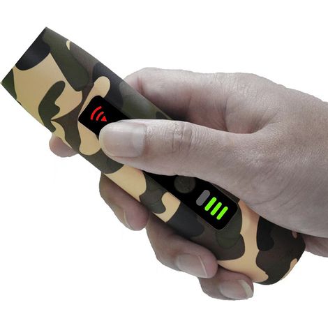 Decdeal Ultrasonic Dog Repeller 3 Modi Tragbares, gelieferbares Antriebsantrieb mit intelligenter Hochhelligkeit Taschenlampen -Trainingsantriebsindikator