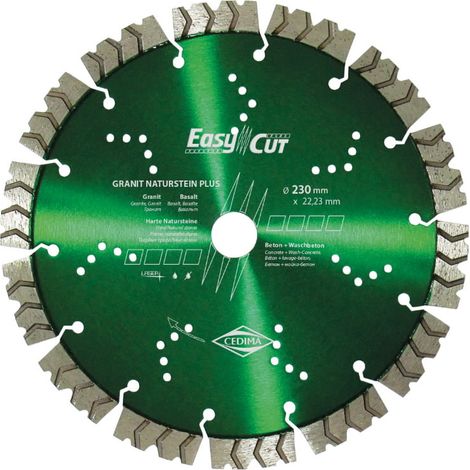 Disque à tronçonner diamanté Cedima 50007049 350 mm