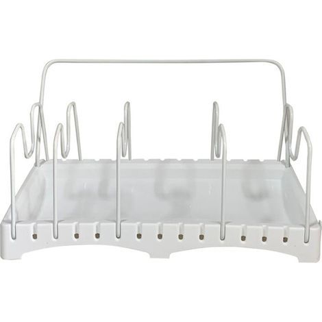 Support Pour Planche À Découper Et Couvercles - Acier Inoxydable - Organisation Cuisine Verticale - 1 Pièce (1/5)