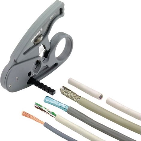 WEIDMÜLLER  Herramienta  pelacables  AM  12  longitud  total  97  mm  -  9030060000 (1/2)