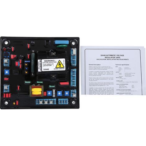SX440-A Einphasen-Spannungsregler für Generatoren, AVR-Ersatzteil (1/5)