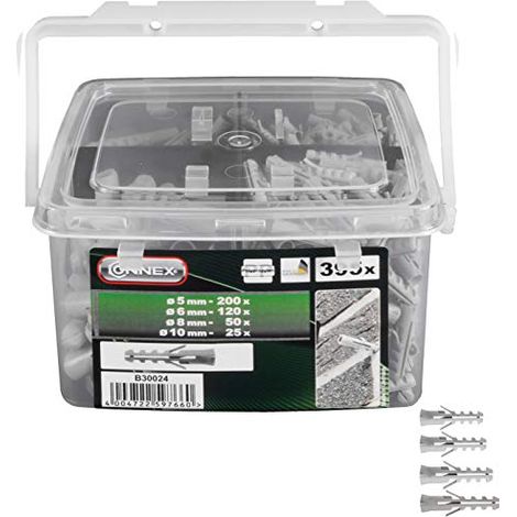 CONNEX-MASIDEF - SECCHIELLO CON 400 TASSELLI ASSORTITI (1/4)