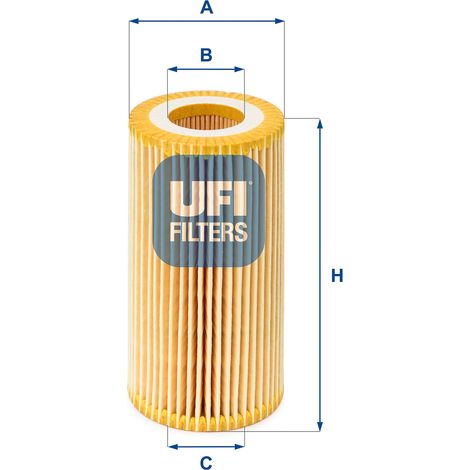 Filtro de aceite UFI 25.039.00