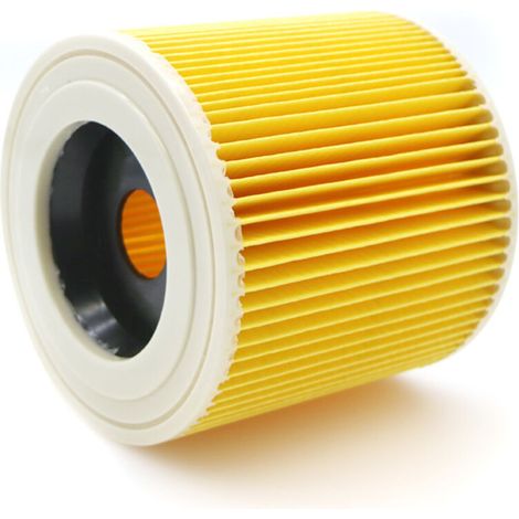 Ahlsen Patronenfilter für Karcher WD2 WD3 MV3 usw. WD2250 WD3.200 MV2 64145520-2 Stück, 115  120 mm