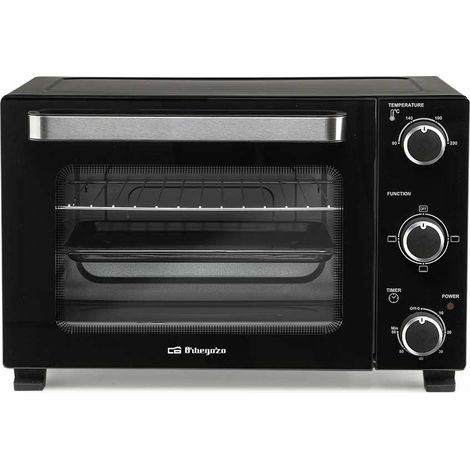 Four à micro-ondes ORBEGOZO HO 282 noir 1500 W 28 litres