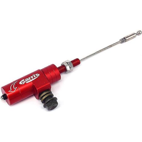 Système de maître-cylindre d'embrayage hydraulique universel M10 pour moto avec flexible de frein de 1200 mm et tuyau d'huile pour pit bike/dirt bike - rouge (1/5)
