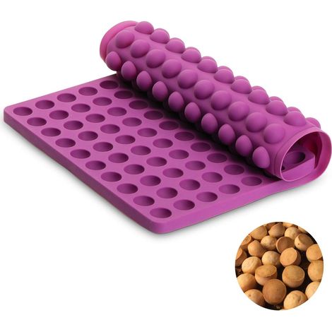 1 Tapis de cuisson, Silicone alimentaire, Picots pour circulation d'air, Antiadhésif, Four et micro-ondes (1/5)