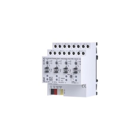 Gira Funk Schalt-/Tastakt. 8f/Jal.akt. 4f REG Gira eNet [543500], 5435 00 (1/2)