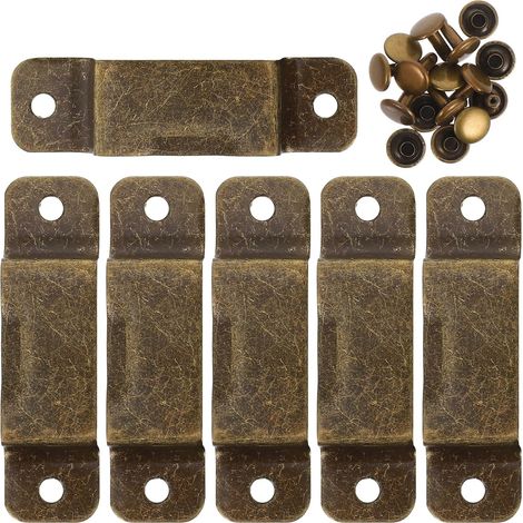 Attache de mètre ruban 6 pièces métal, pour chantier et maison (1/5)