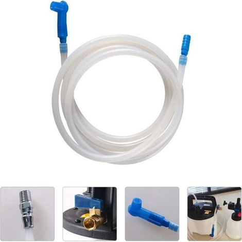 Pompe de Transfert d Huile - Pompe Manuelle à Vide pour Liquide Véhicule - Compatible Essence Carburant Huile Moteur - Longueur Tuyau 200 cm - 1 Pièce (1/5)