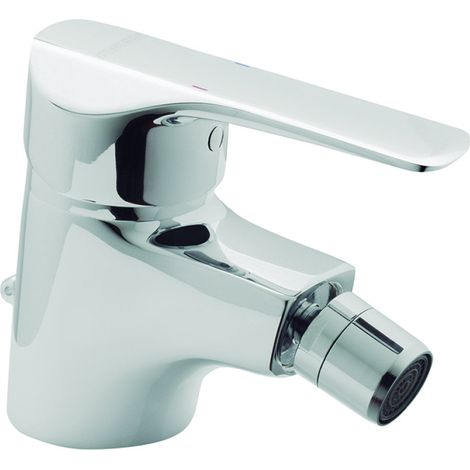 Robinet de bidet à poignée unique Genebre série K8, chrome