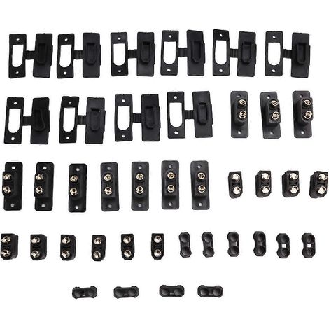 XT90E-M-Batterieanschlussstecker, vergoldeter XT90-Stecker, schwarz (1/5)