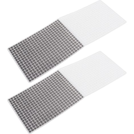 Lot de 2 pochettes à gaufrer en plastique de qualité supérieure, polyvalentes et faciles à utiliser, pour cartes et enveloppes.