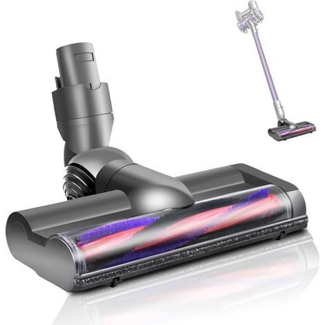 – Tête de brosse d'aspirateur Dyson V6 DC58 DC59 DC61 DC62 DC72 DC74 – Brosse moteur à couple élevé – Nettoyage efficace sur moquettes et carrelage (1/5)