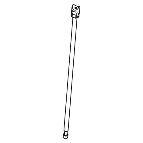 HEWI 900.50.021XA Support de sol pour hauteur de montage 680 (1/3)