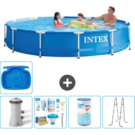 Intex Piscine Tubulaire Ronde - 366x76 cm - 6-pièces  S31751 (1/4)