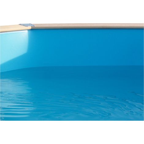 Liner de remplacement piscine bois Ubbink 3 épaisseurs - 3 coloris - multiples dimensions Liner 75/100ème Bleu Bleu