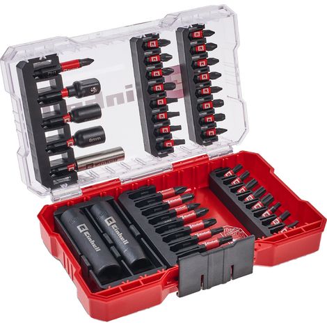 Chiavi e bussole Einhell m-case auto-lock coperchio trasparente