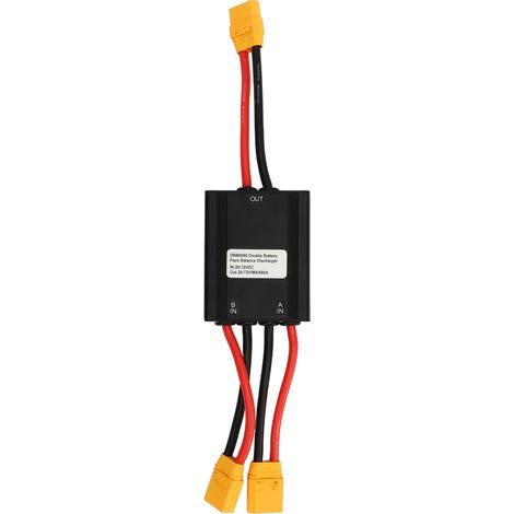 Convertisseur de décharge double batterie pour vélo électrique 20V à 72V, module parallèle de 60A adaptateur pour remplacement de batterie double. (1/5)