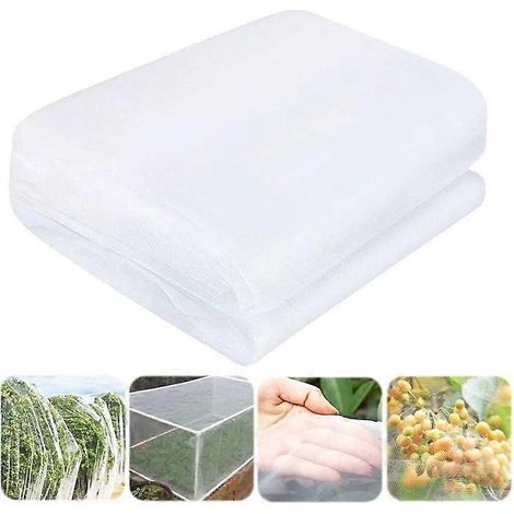 Filet anti-insectes et anti-oiseaux Alpurple - 6 x 3 m (20 x 10 pieds) - Protection pour plantes, fruits et fleurs contre les insectes et les oiseaux (1/5)