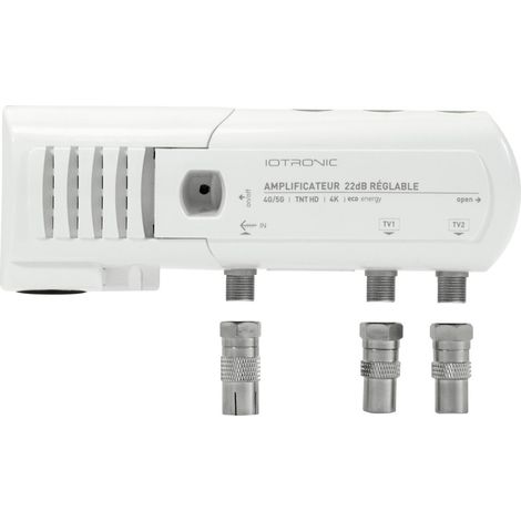 Amplificatore terrestre da interno, 2 uscite IOTRONIC Centrale Brico