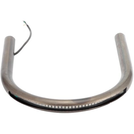 Estructura de aro de asiento trasero, para tubo plano estilo Cafe Racer, apta para Honda con intermitente de freno, 230 mm (1/4)