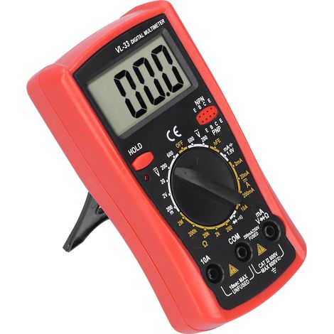 Multimètre Numérique LCD pour Tension Résistance Courant Testeur Électrique (1/5)