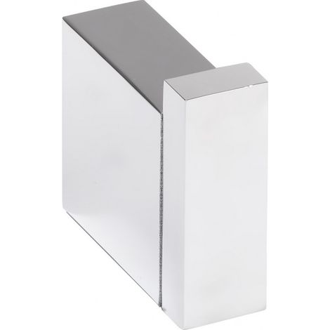 Patère murale GAMMA en laiton chromé 4,3 x4,2 x1,5 cm (1/2)