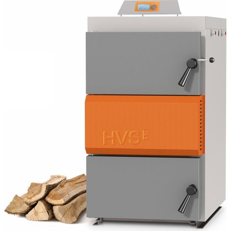 Solarbayer Holzvergaser HVS 25 E Leistung 25 kW Türanschlag links Heizkessel (1/2)