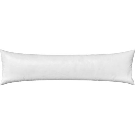 vidaXL Cojín con almohada HEERLEN Rosa 40 x 145 cm Terciopelo (1/2)