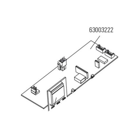 Carte electronique a951 pour operateur portes battantes a951 - FAAC 63003222