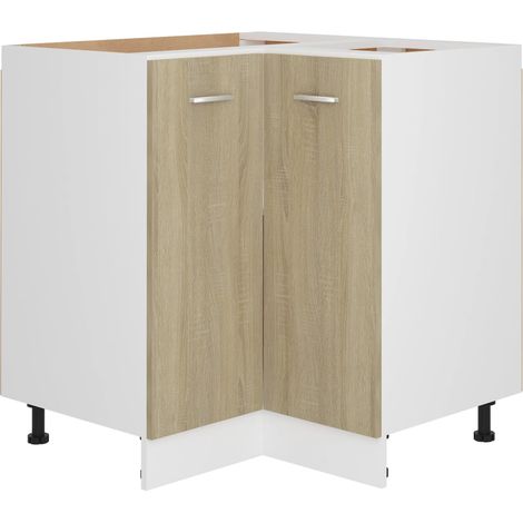Maison Exclusive - Mobile Angolare “Lyon” Rovere Sonoma 75,5x75,5x81,5 cm