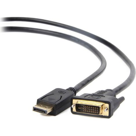 Cavo Gembird DisplayPort a Dvi M/M 1.8m nero [CC-DPM-DVIM-6] (1/2)