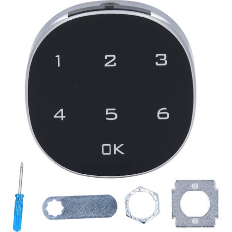 Kit de serrure électronique à combinaison en alliage de zinc pour classeur, armoire ou tiroir de penderie. (1/5)