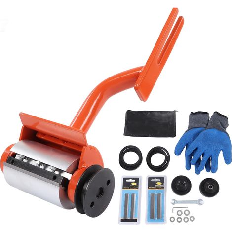 Éplucheur de Bûches écorceur Tronçonneuse Accessoire 6 Lames pour, Outil Multifonctionnel de Traitement du Bois
