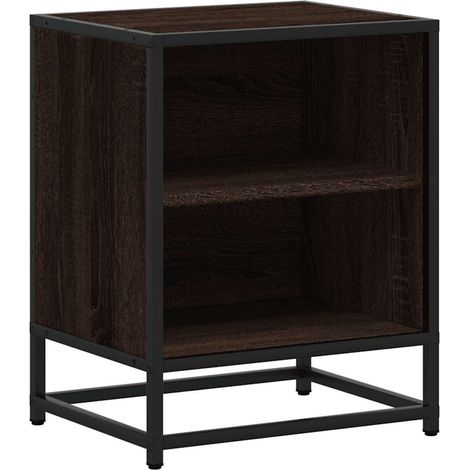 Maison Exclusive - Nachttisch Braun Eichen-Optik 40x31x50 cm Holz
