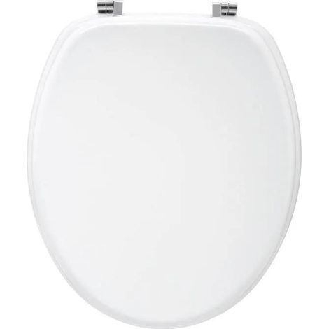 5five Modello 5Five sedile WC in legno bianco confortevole (1/3)
