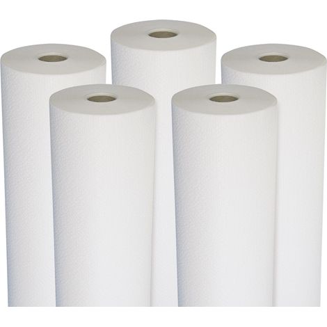 Lot de 5 toiles de verre pour murs et plafonds Semin Sem Crepi Eco C 103 - motif crépi - 50 m x 1 m
