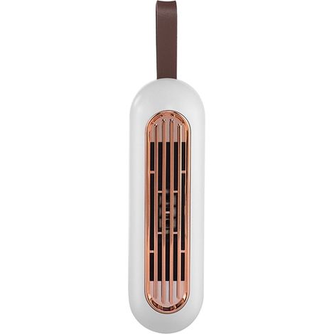 Désodorisant Réfrigérateur - Rechargeable USB-C - 2 Modes Déodorisation - Crochet + Lanière - Pour Réfrigérateur Armoire Chaussures Tiroir - 13,5 x 4 x 4 cm - 1 Pièce (1/5)