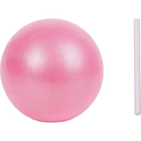 Pilates Ball 25 cm with Elastic Band, Fitness Ball, Small Pilates Ball Plastic for Yoga Gymnastics Sheathing (1/5)