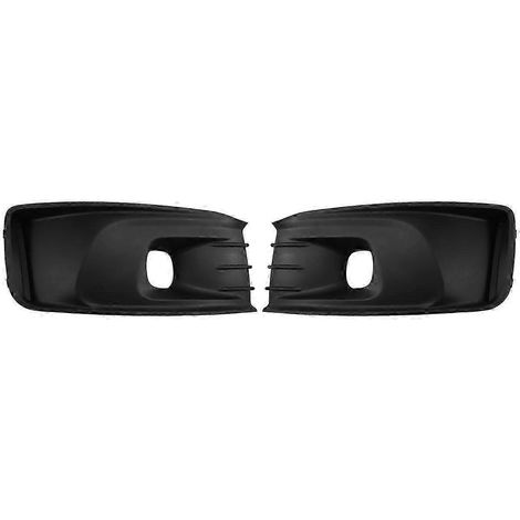 Cubierta de faro antiniebla delantero, rejilla, marco de luz diurna para C4 2015-2019 98110847XT 98110846XT Negro SZRH AV