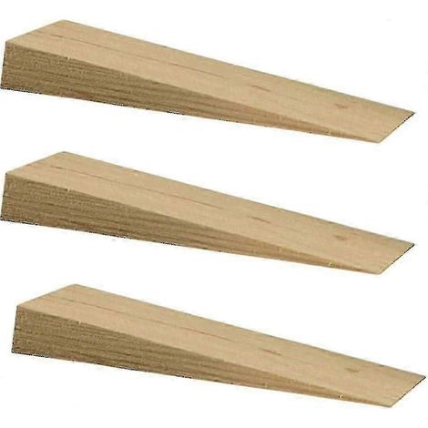 48 cales en bois dur (100 mm x 20 mm) - Idéales pour caler des panneaux de clôture ou pour créer un ensemble de cales en bois. (1/2)