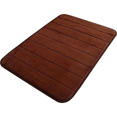 Tapis de bain paillasson 40x60cm tapis de douche antidérapant-absorbant lavable en machine (1/3)