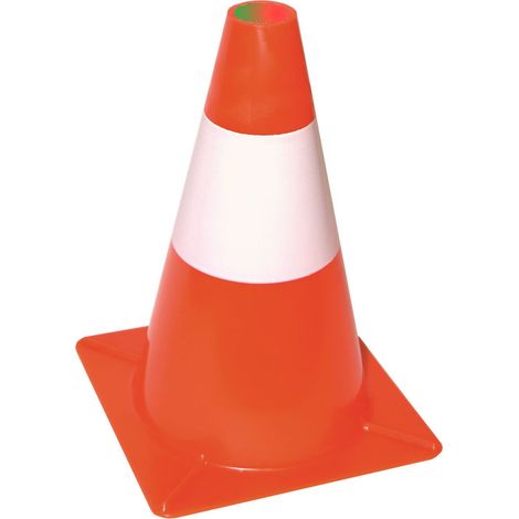 Max-Power PR2700581 Cono Segnaletico, Bianco/Rosso, 50 cm