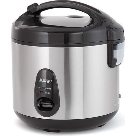 Judge Electricals Stainless Steel Rice Cooker 1.8L