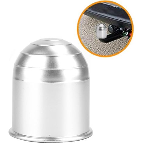 Couvercle de protection universel en plastique plaqué pour boule d'attelage (1/5)