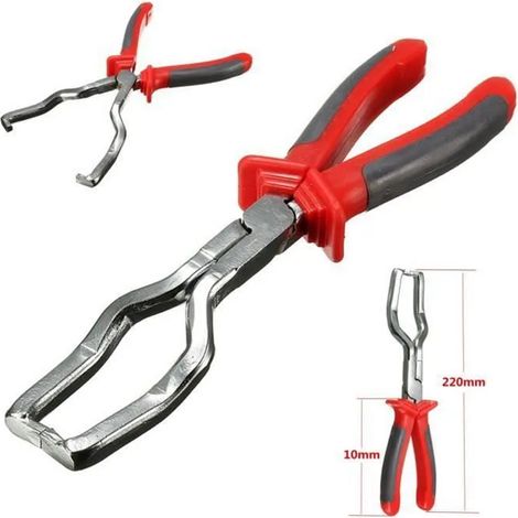 220MM Carburant Essence Filtre Ligne Tuyau Serrage Clip Pince Joint Démontage (1/3)